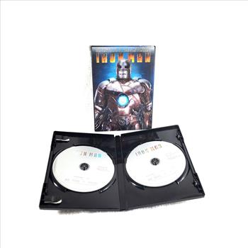 Iron Man (2008, Ultimate 2 Disc Edition) Marvel Movie With Shiny Slipcover