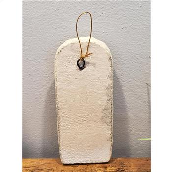 Hand Cast Stone Family Dog Plaque 