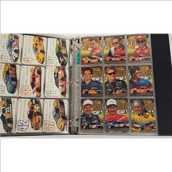 Vintage USA 1996 Ultra Fleer NASCAR Card Lot of 105 PCS TC110