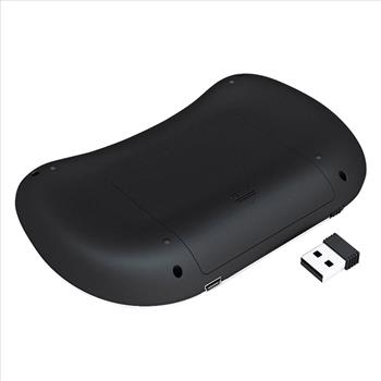 2.4G RF Mini White Wireless Keyboard Touchpad Mouse Handheld Android TV BOX HTPC - New