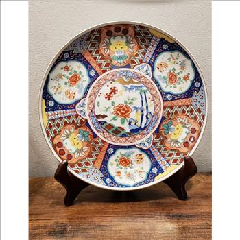 VTG Miyako Hand Crafted Porcelain IMARI Ware-Japan