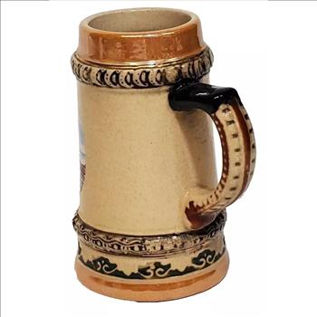 Vintage Miniature Dresden Beer Stein Mug With Handle 3.5