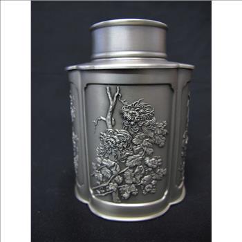 Vintage Selangor Pewter Tea/Candy Container