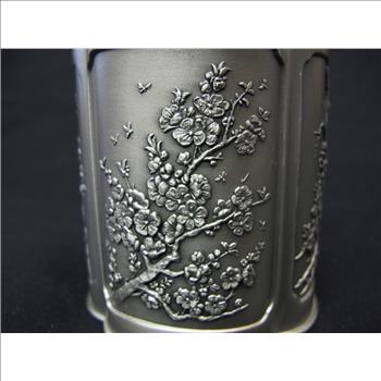 Vintage Selangor Pewter Tea/Candy Container