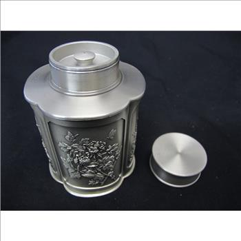 Vintage Selangor Pewter Tea/Candy Container