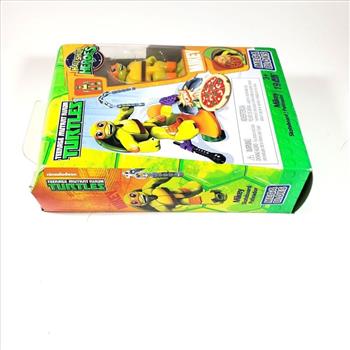 2015 Mega Bloks Mutant Ninja Turtles Mikey Half Shell Heroes Figure