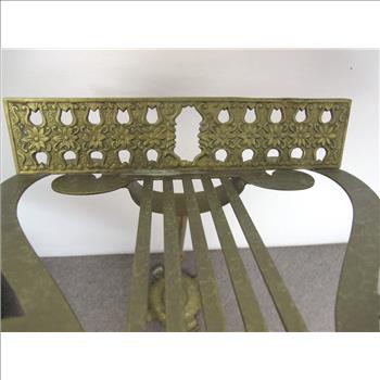Vintage Music Stand in Solid Brass