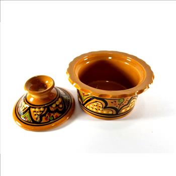 Pottery Porcelain Trinket Box