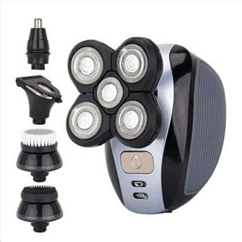 4D I360 Rotary Rechargeable Shaver 5-in-1 Grooming Kit LK-1800