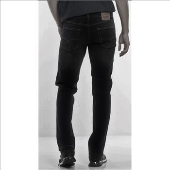 NWT Men Levi's 505 Regular Straight Leg Size 36x34 Black