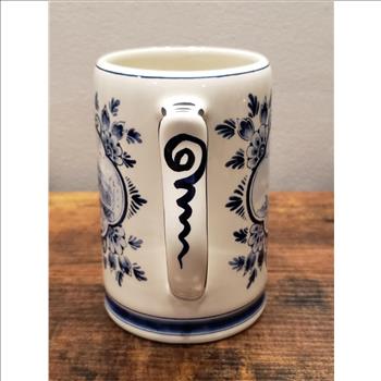 VTG Delft Blue Heineken Ceramic Beer Steins/Mug - Holland