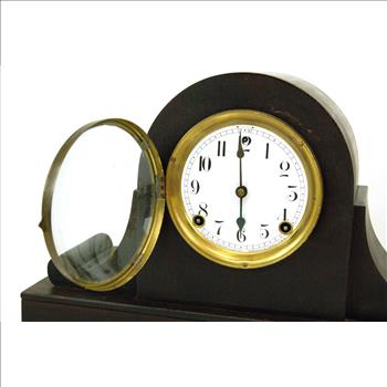 CIRCA 1920's SESSIONS CLOCK CO. USA - Wood Mantel Pendulum Clock 