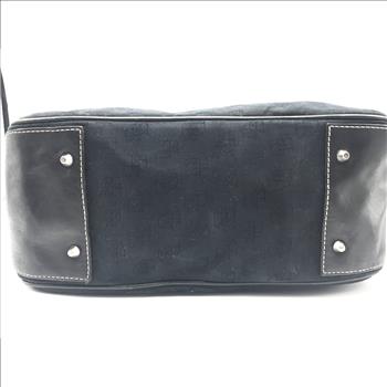 Dooney & Bourke Large Canvas Signature Tote Shoulder Bag