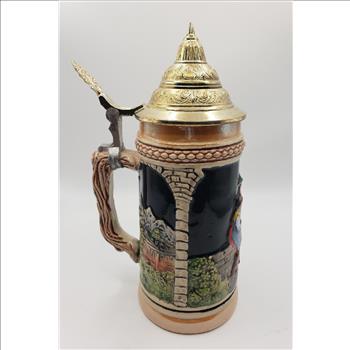 VTG Hand Crafted Western Germany Beer Stein with Lid