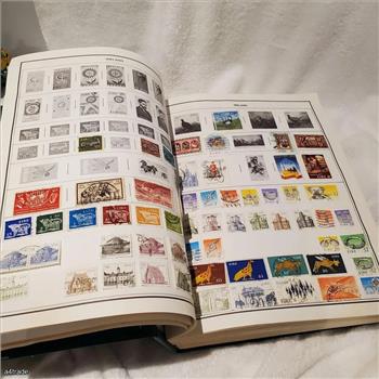 World Senior Postage Stamp Album Binder