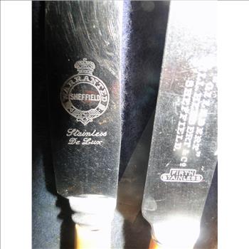 Vintage Cutlery by Sheffield England Bakelite 43 Pieces