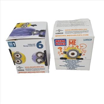 Lot of 5 Mega Bloks Despicable Me Minnions Figures Series 1
