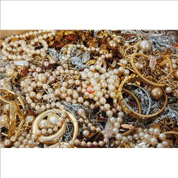 Jewelry - Over 10 Lbs of Assorted Gold and Silver Plated Jewelry