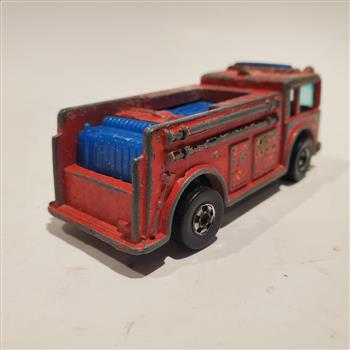 Vintage 1976 Hot Wheels Fire Eater Fire Truck Hong Kong Red Die Cast 1:64