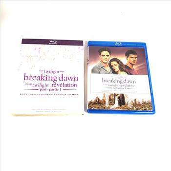 Twilight Breaking Dawn Part 1 Extended Version Blue Ray DVD