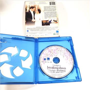Twilight Breaking Dawn Part 1 Extended Version Blue Ray DVD