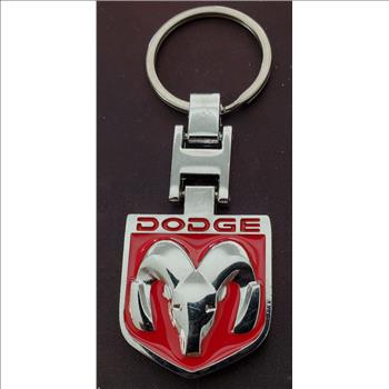 High Quality Emblem DODGE RAM Metal Key Chain