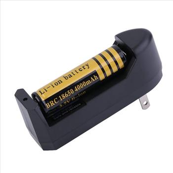 2 Pc  4000mAh 18650 Rechargeable 3.7V Batteries
