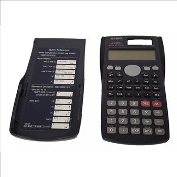 Casio FX-300MS Scientific Solar Calculator S-V.P.A.M. with Cover
