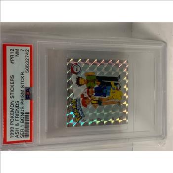 1999 Pokemon Stickers Ash & Friends #PR 12 NM | Property Room