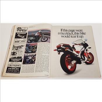 Vintage Cycle Guide Magazine June 1987 Issue Pull Out Poster