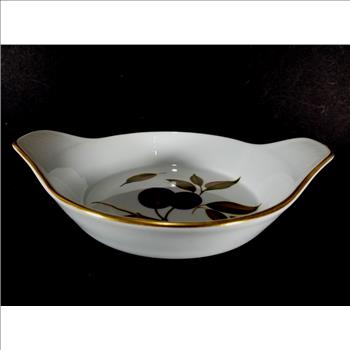 Royal Worcester Oven To Table Ware Porcelain Bowl Evesham Plum Dish