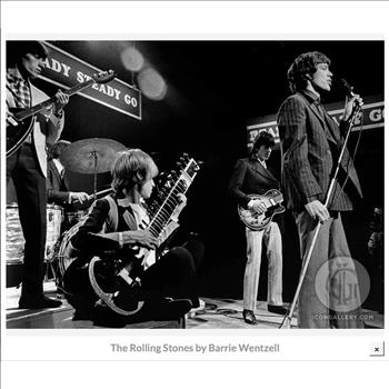 The Rolling Stones Photography by Barrie Wentzell
