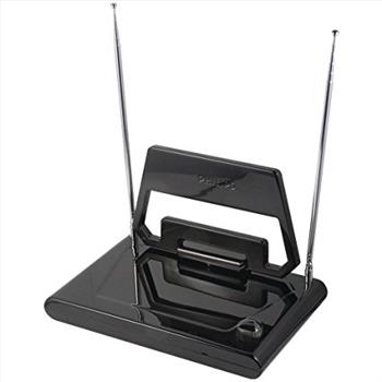 Philips Digital TV Indoor Antenna SDV2210/27 Optimized HDTV UHF, VHF, FM