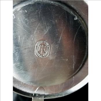 Vintage W German Stoneware Beer Stein Giinter With Rein Zinn Lid