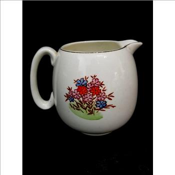 Vintage English Hand Painted Royal Art Porcelain Pitcher