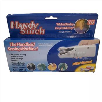 As Seen On TV Handy Stitch Portable Battery Powered Handheld Sewing Machine NEW