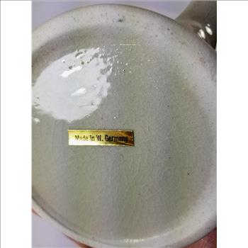  Vintage W Germany Stoneware Beer Mug - Dinkel Acket