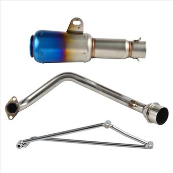 Exhaust Muffler System for 02-15 Honda Ruckus & Chinese 125/150cc GY6 Scooters
