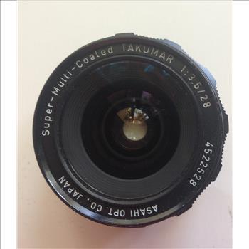 Asahi Camera Lens - Super Multi Coated Takumar 1:3.5/28