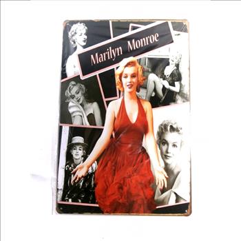 Marilyn Monroe Metal Sign