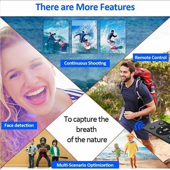 4K Video Camera Ultra HD Camcorder 48.0MP IR Night Vision Digital Camera WiFi