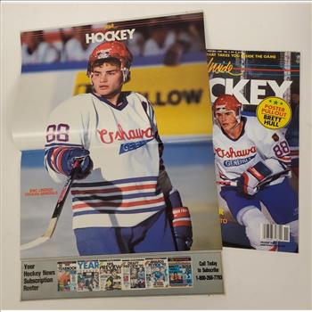 VTG Canada Sept 1991 & Dec 1990 Inside Hockey Magazine Eric Lindros Poster