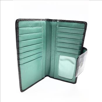 Fossil Black Leather Bifold Wallet