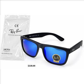 Ray-Ban Wayfarer Sunglasses Blue Lense