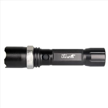 Tactical Police SWAT Heavy Duty 3 W LED Rechargeable Flashlight Military Torch