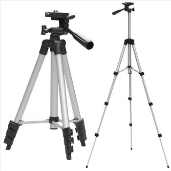 Universal Aluminum Portable Tripod Stand Camera Camcorder w/ Bag