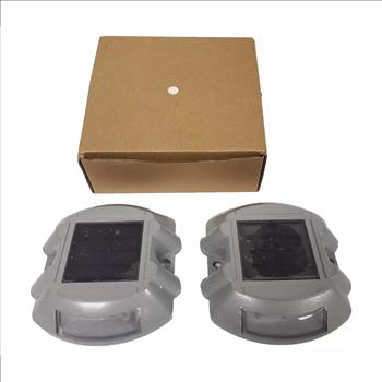 Solar Driveway Lights Deck Lights Solar Dock LED Safety Light for Pathway Lot