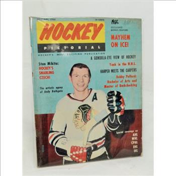 1966 Magazine Stan Mikita Andy Bathgate Chicago 