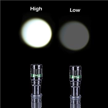 2x 2000LM Zoomable CREE XML T6 LED 18650 Flashlight Focus Torch Zoom Lamp Light