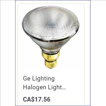 3 Bulbs x GE Spotlight Weatherproof 120W 120V